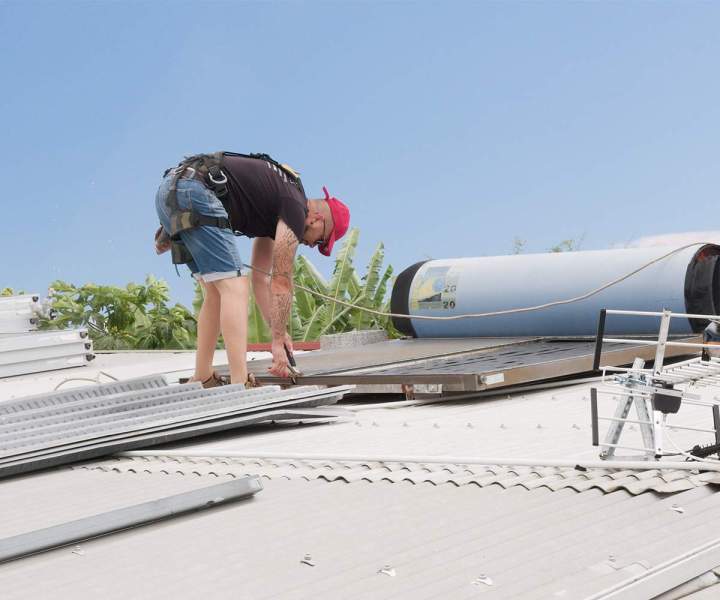 Installer chauffe-eau solaire Le Tampon